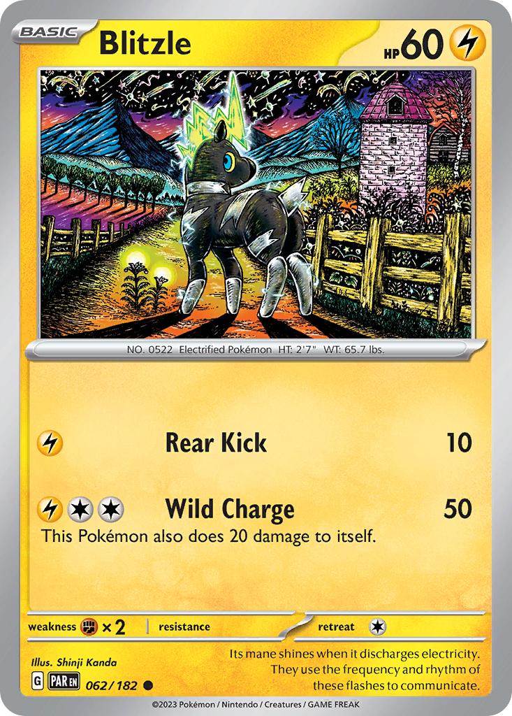 Blitzle — illustrated card