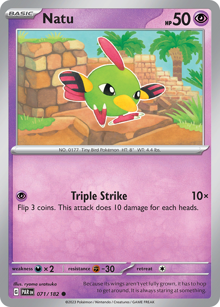 Natu — illustrated card