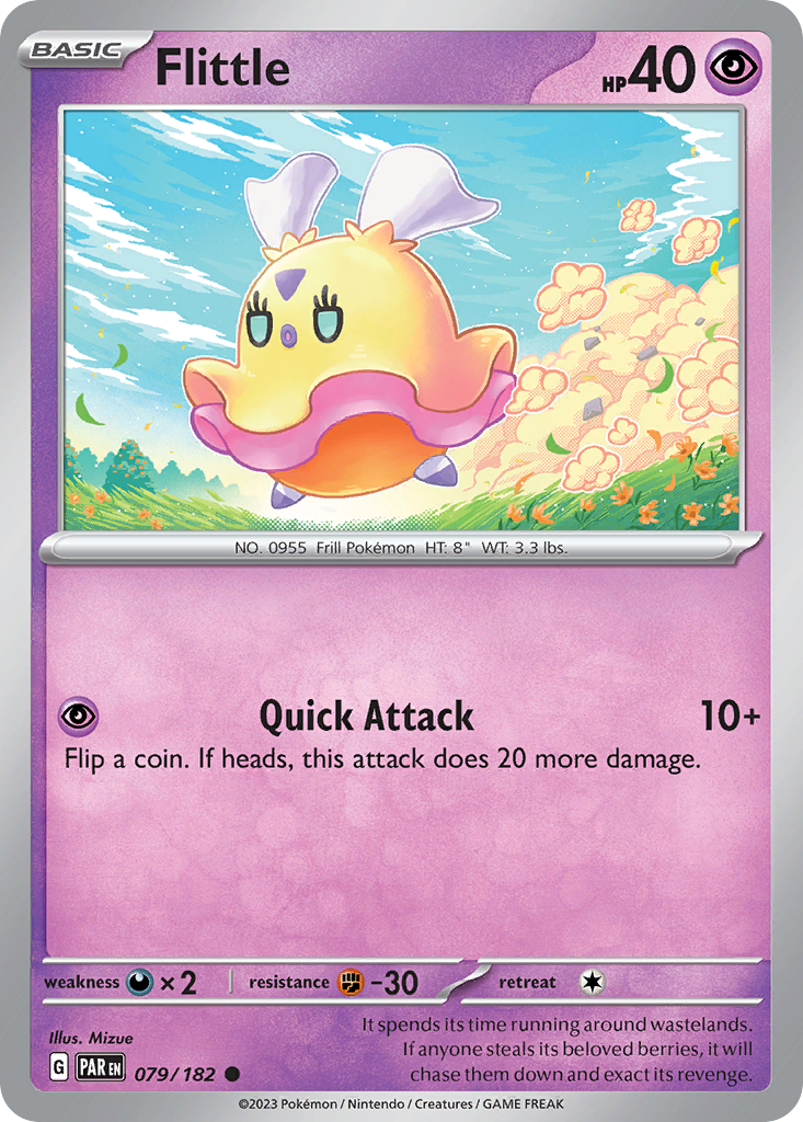 Flittle — illustrated card