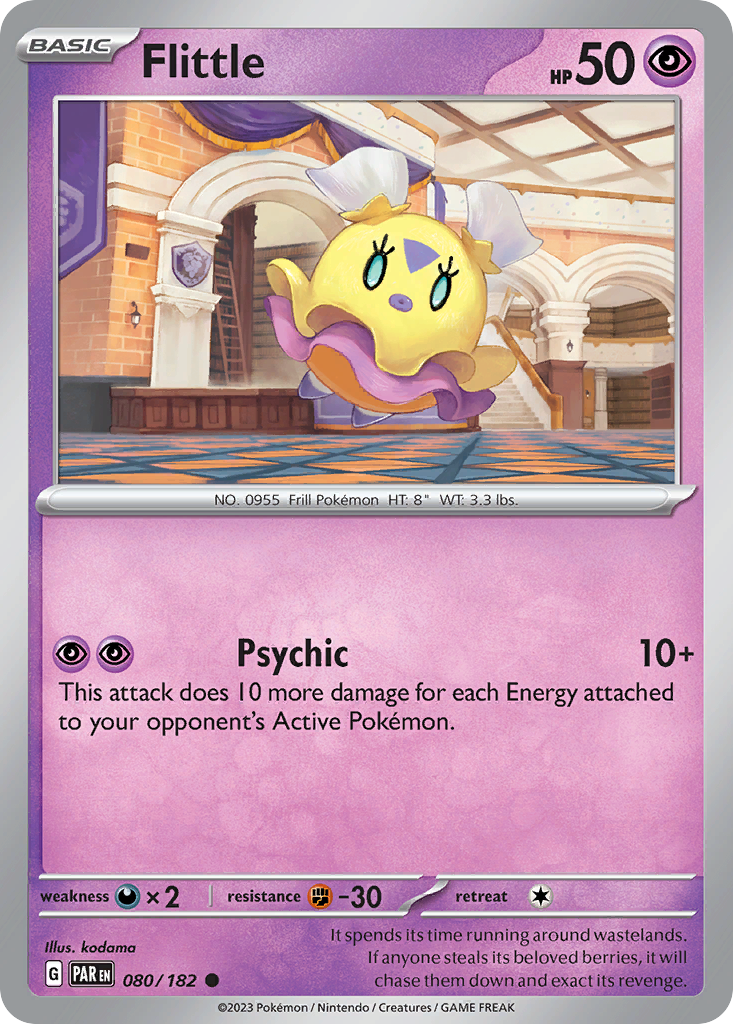 Flittle — illustrated card