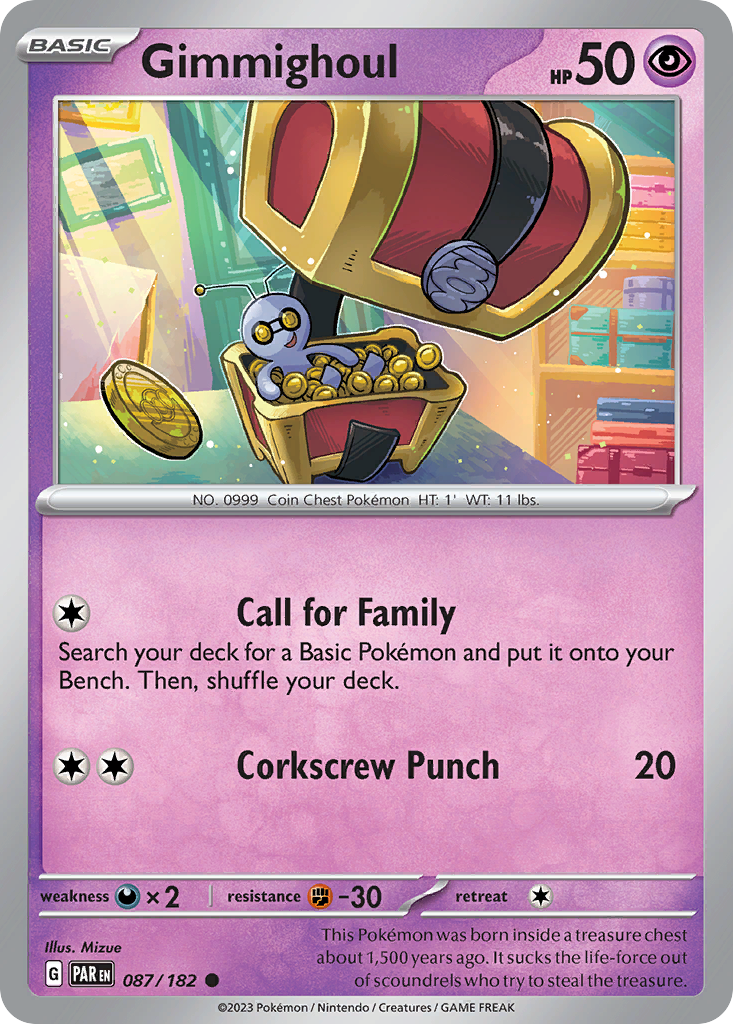 Gimmighoul — illustrated card