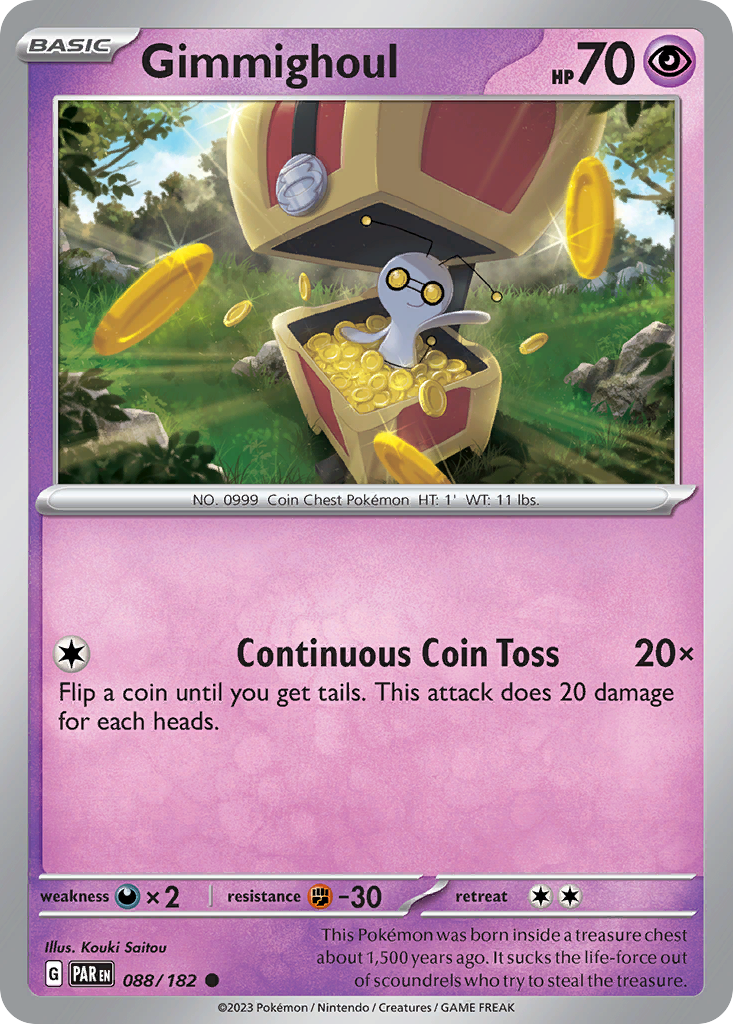 Gimmighoul — illustrated card