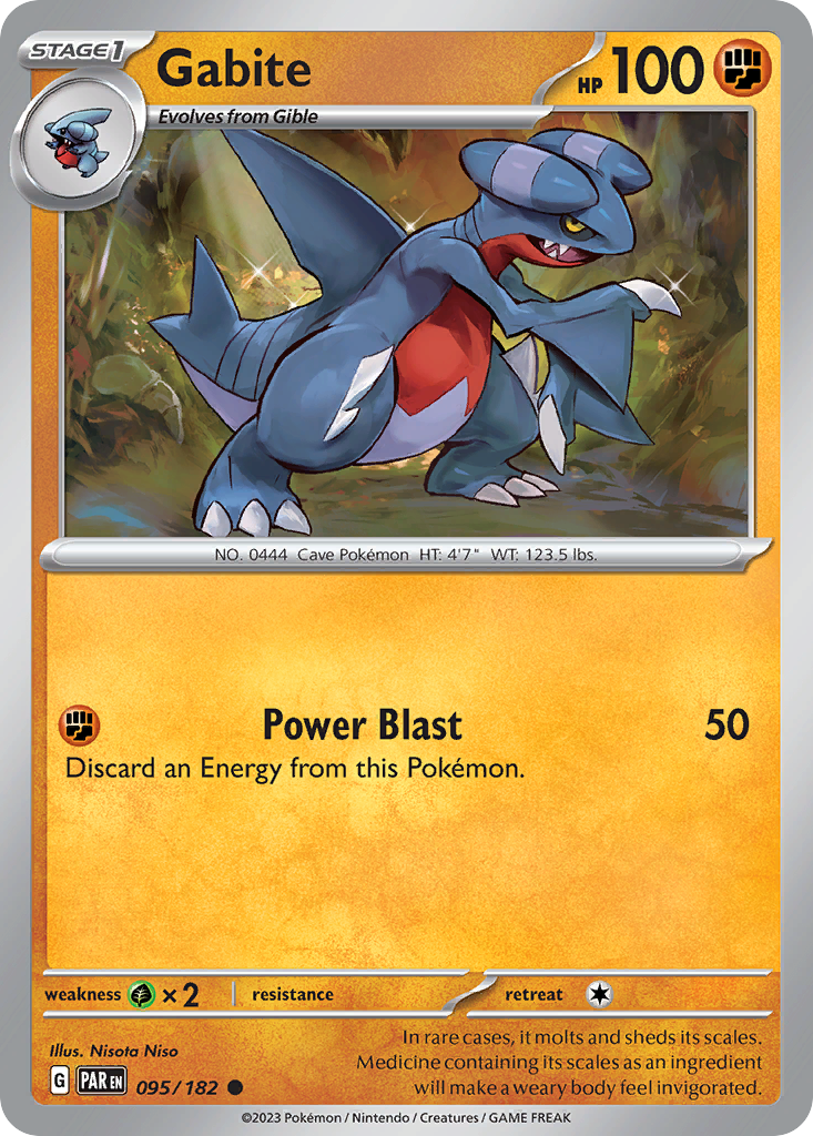 Gabite — illustrated card