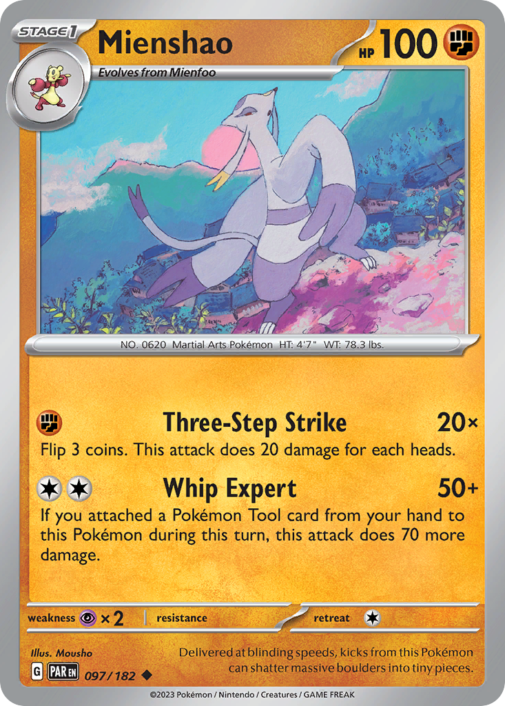 Mienshao — illustrated card