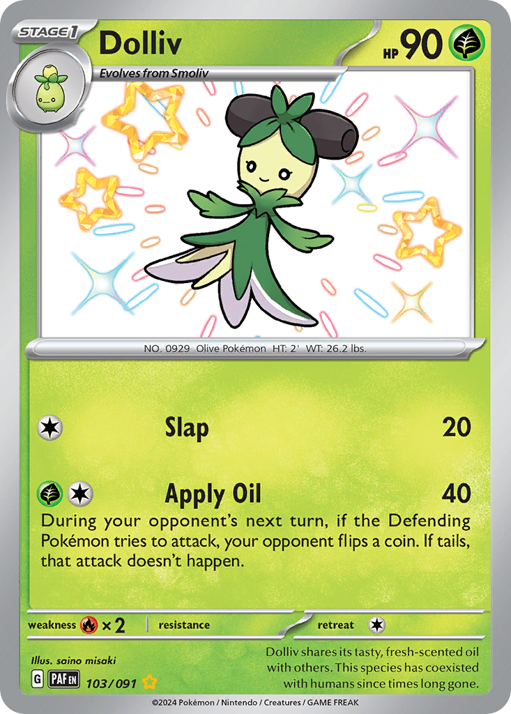 Dolliv — illustrated card