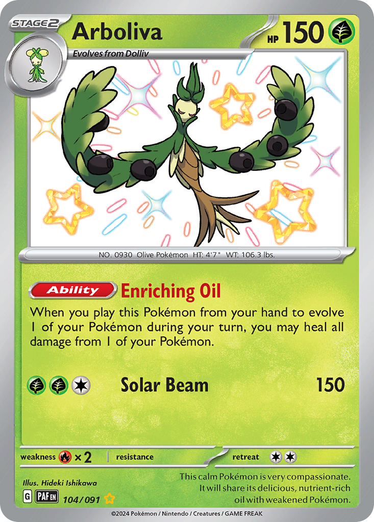Arboliva — illustrated card