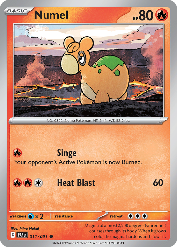 Numel — illustrated card