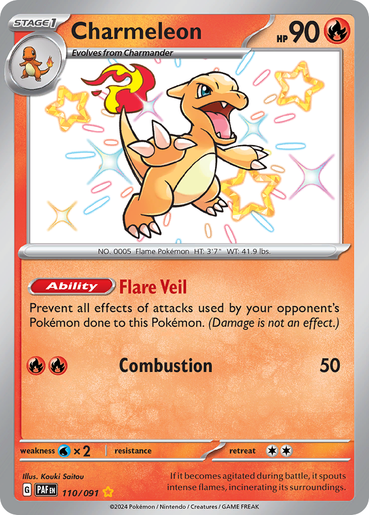 Charmeleon — illustrated card