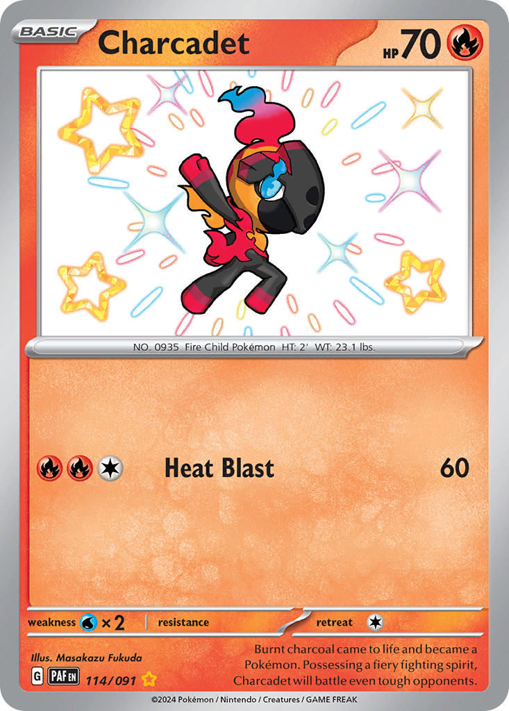 Charcadet — illustrated card