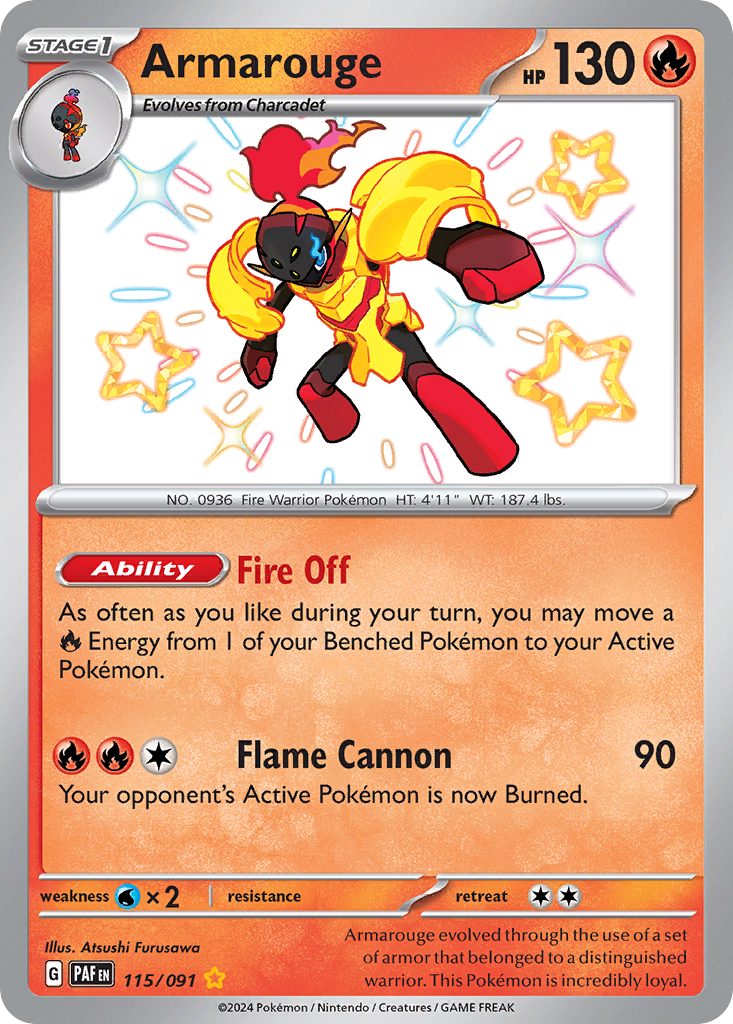 Armarouge — illustrated card