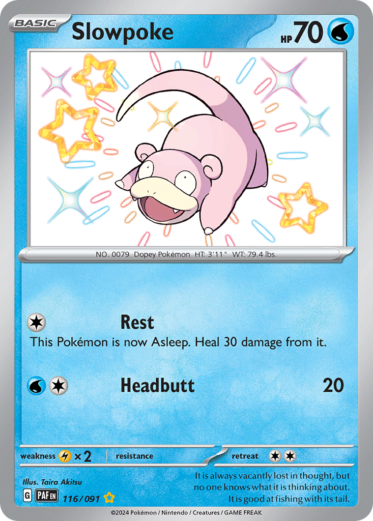 Slowpoke — illustrated card