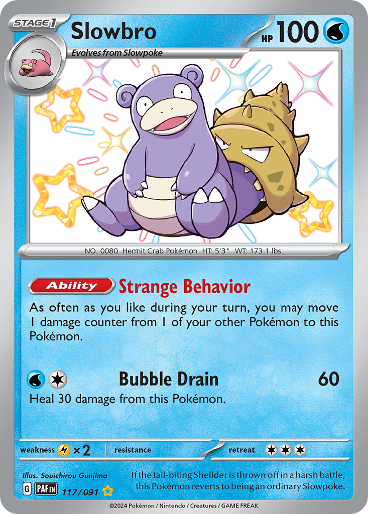 Slowbro — illustrated card