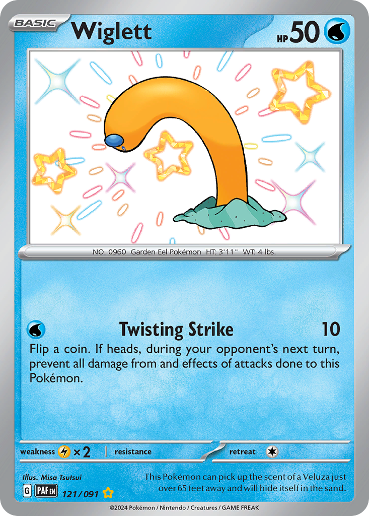 Wiglett — illustrated card