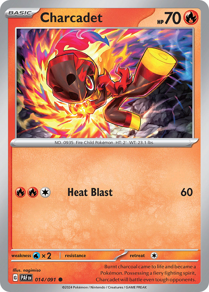 Charcadet — illustrated card