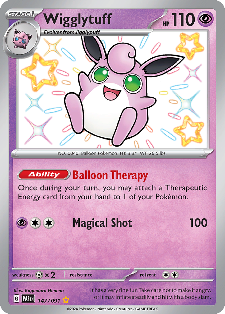 Wigglytuff — illustrated card