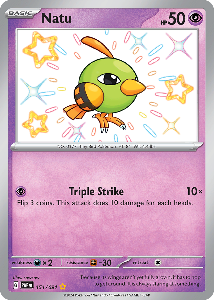 Natu — illustrated card