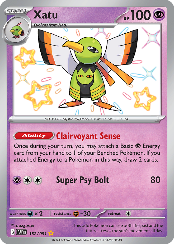 Xatu — illustrated card
