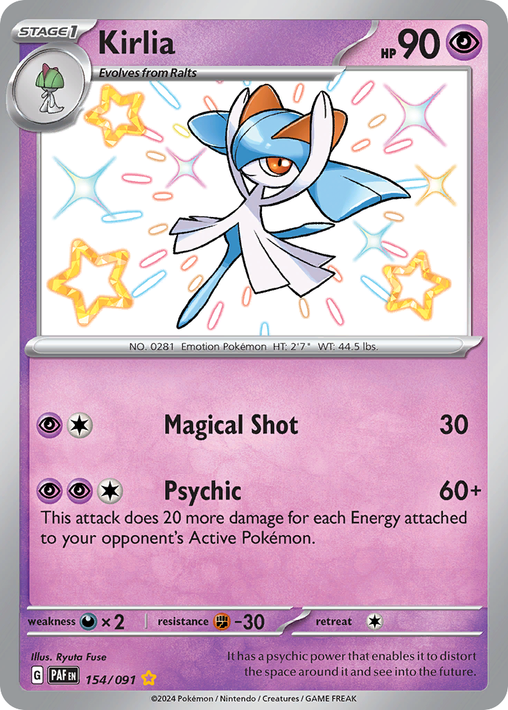 Kirlia — illustrated card