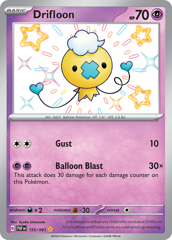 Drifloon — illustrated card