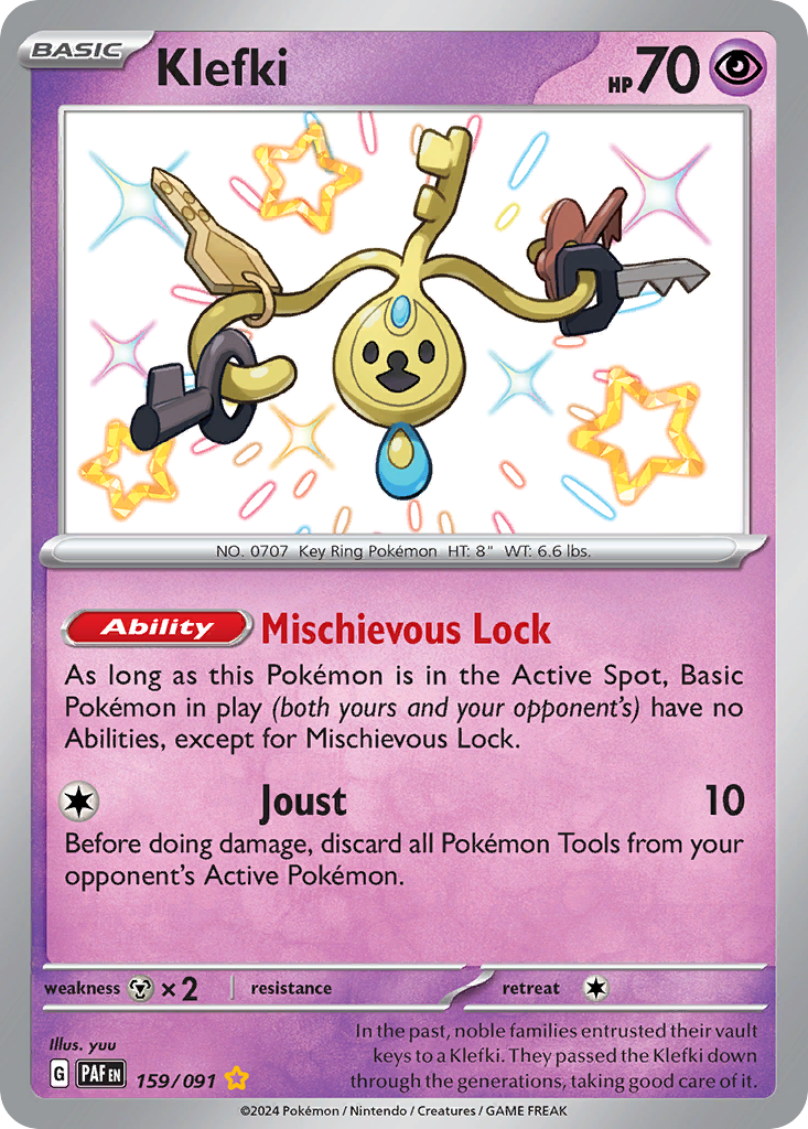 Klefki — illustrated card