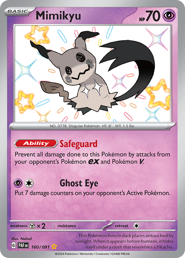 Mimikyu — illustrated card