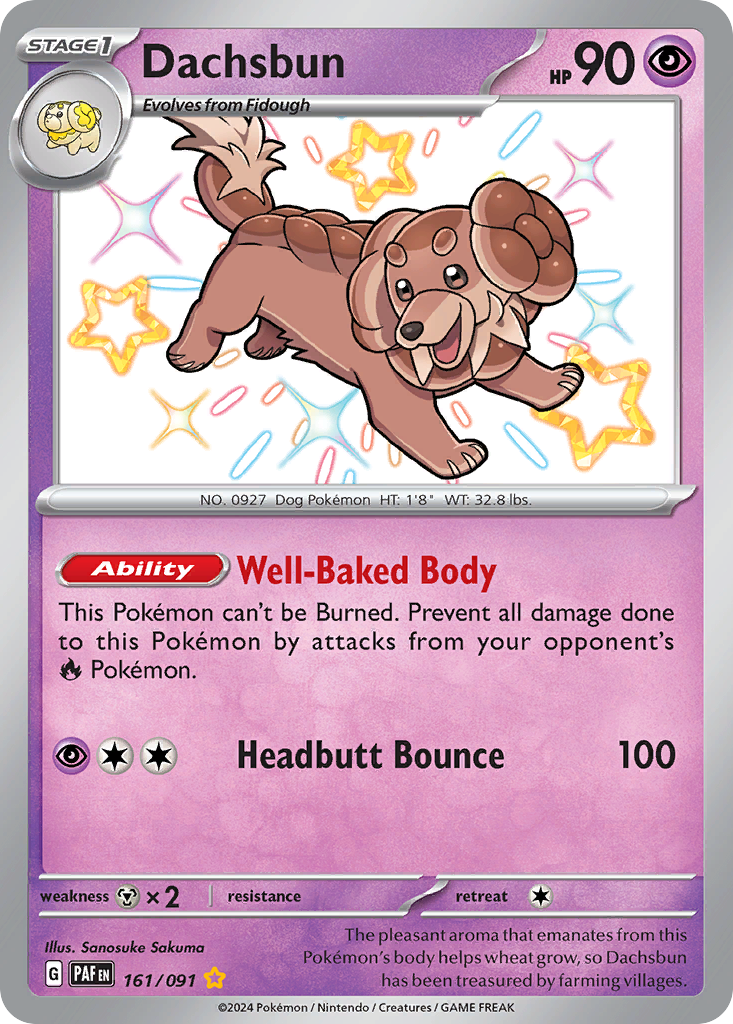 Dachsbun — illustrated card
