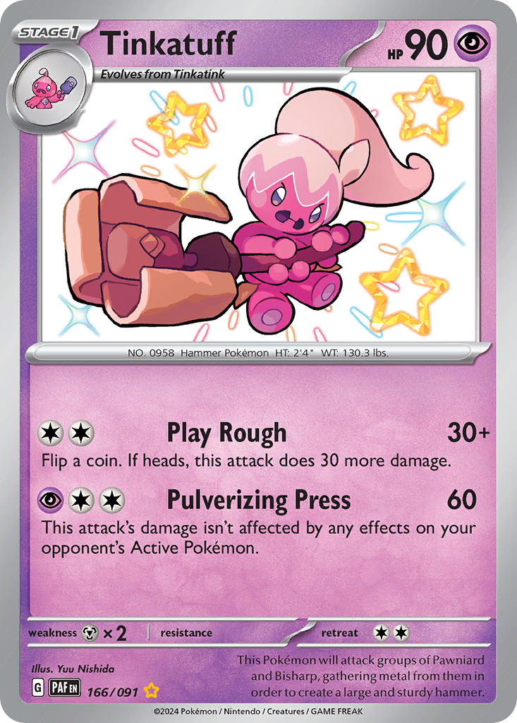 Tinkatuff — illustrated card