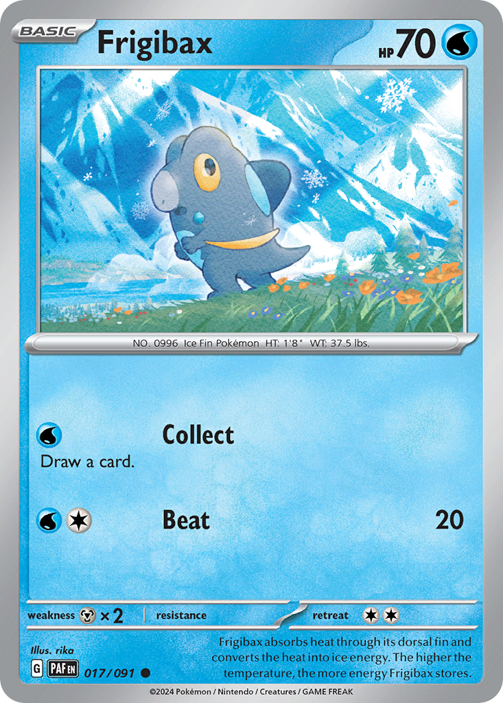 Frigibax — illustrated card