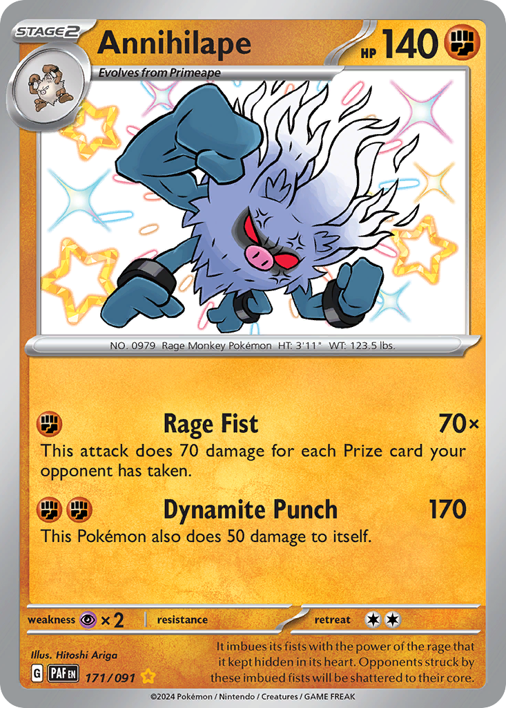Annihilape — illustrated card