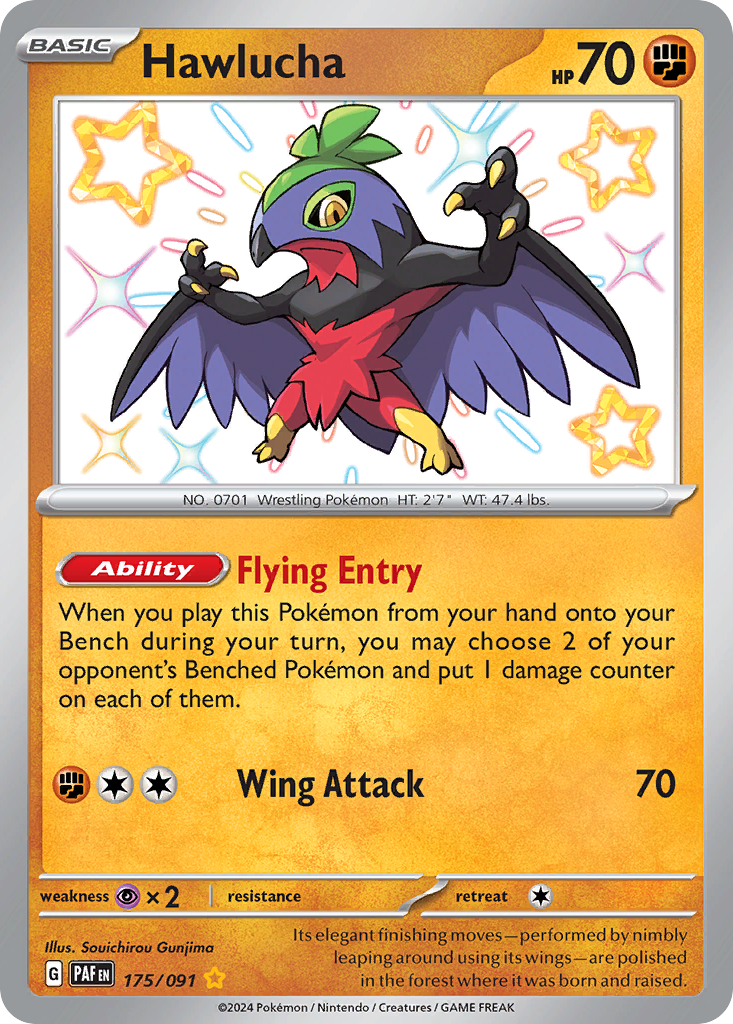 Hawlucha — illustrated card