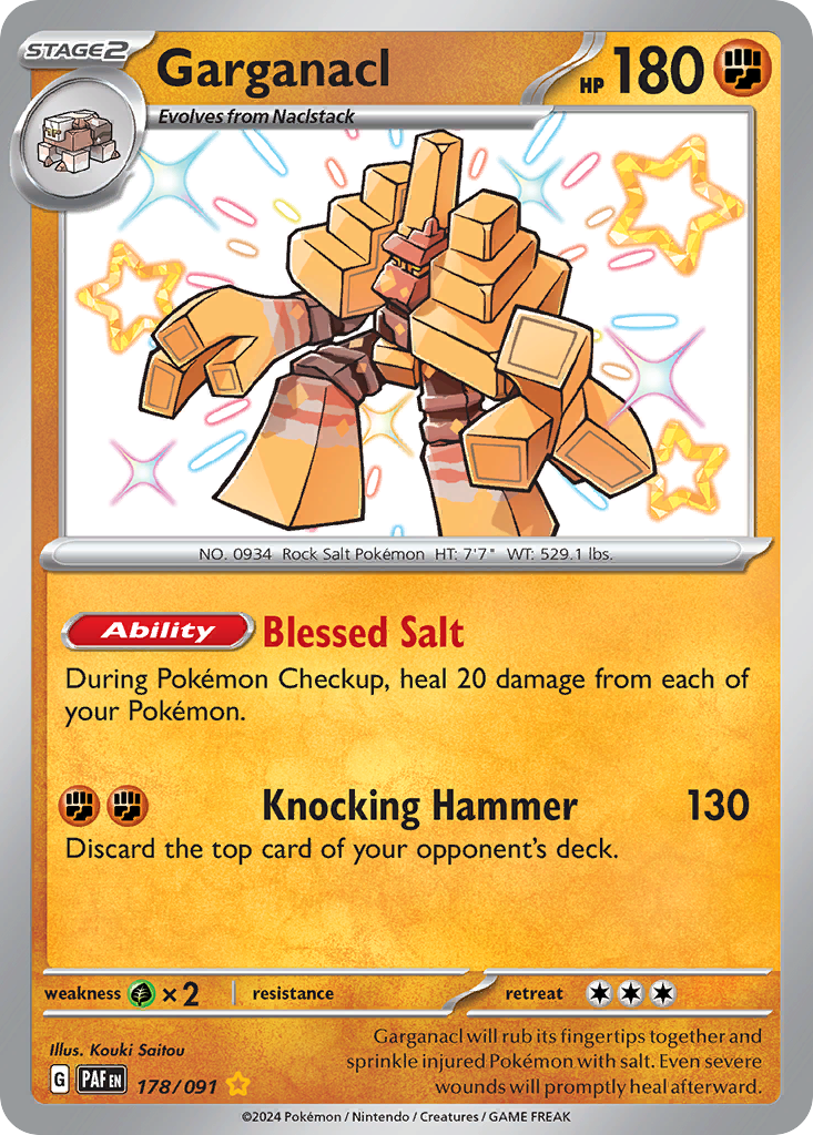 Garganacl — illustrated card