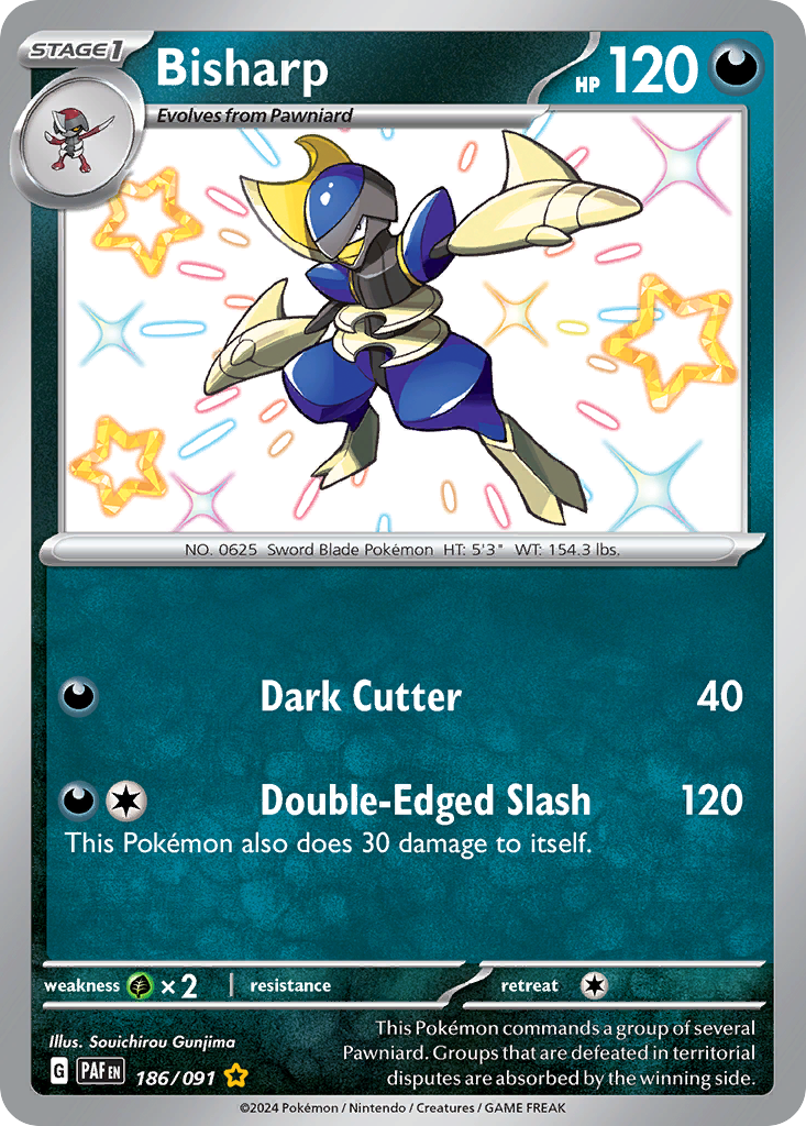 Bisharp — illustrated card