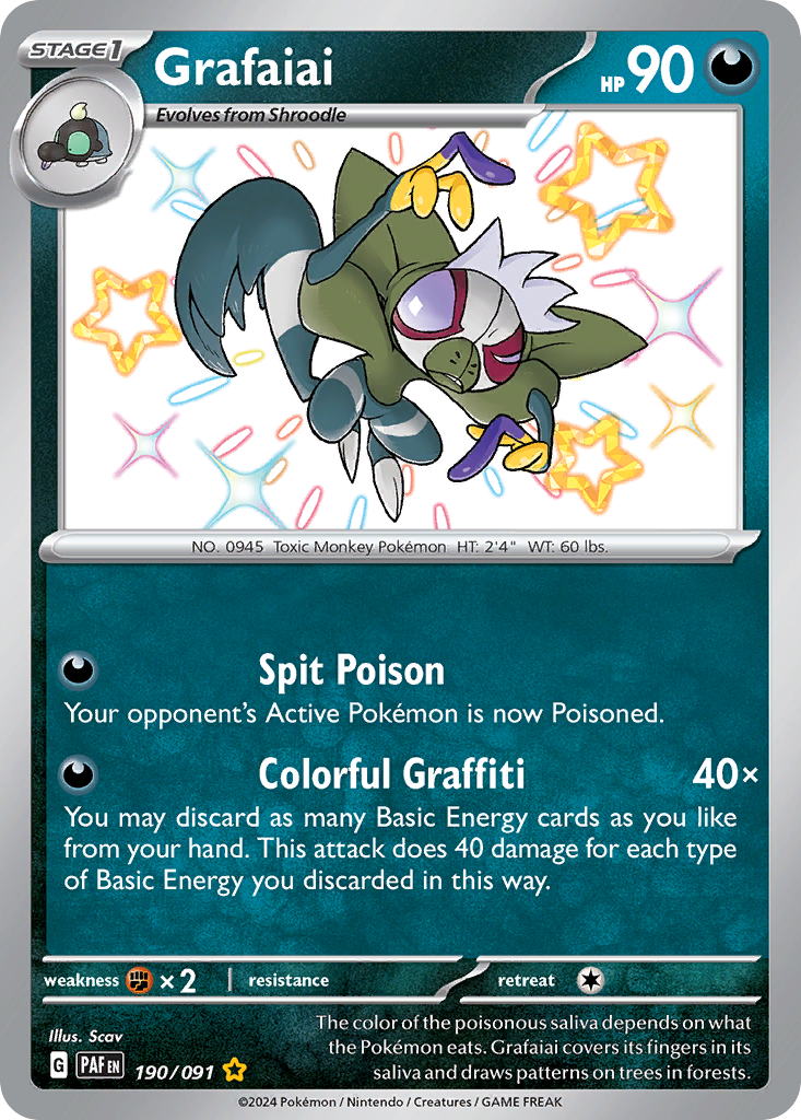 Grafaiai — illustrated card