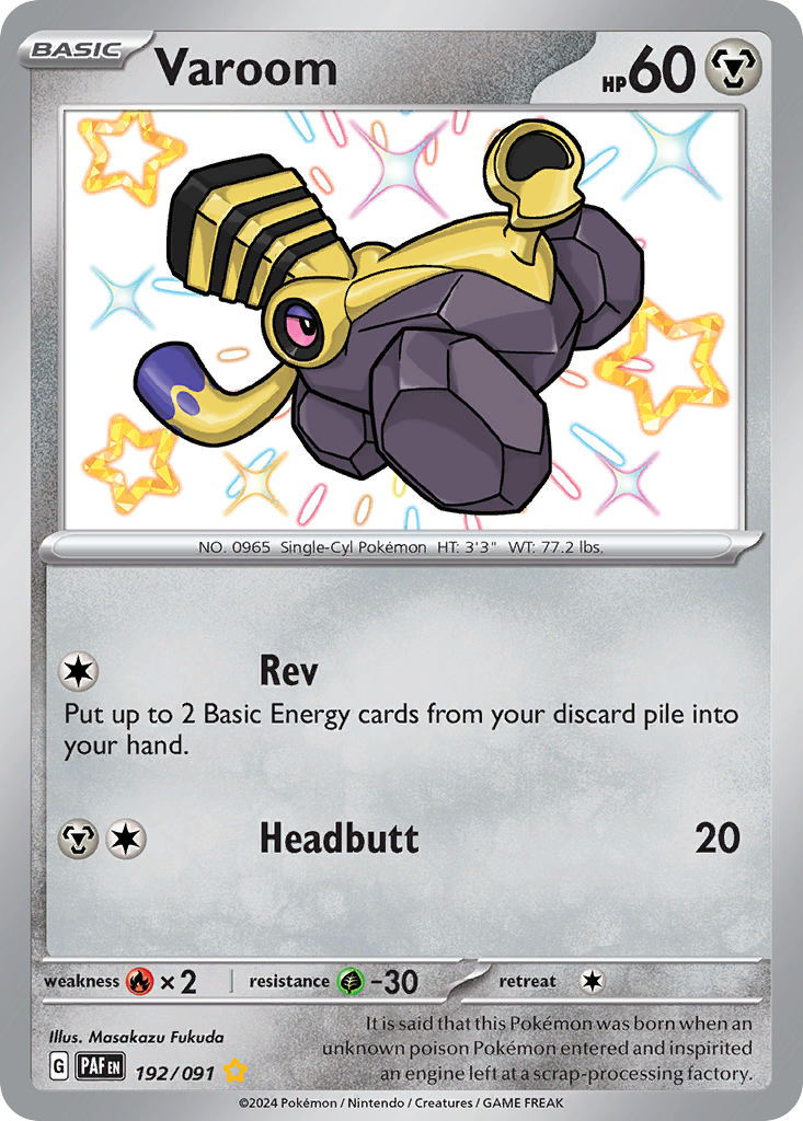 Varoom — illustrated card
