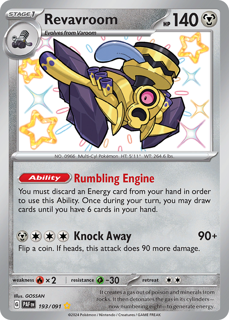 Revavroom — illustrated card