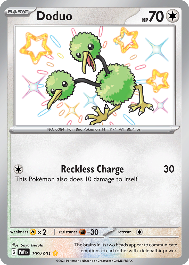 Doduo — illustrated card