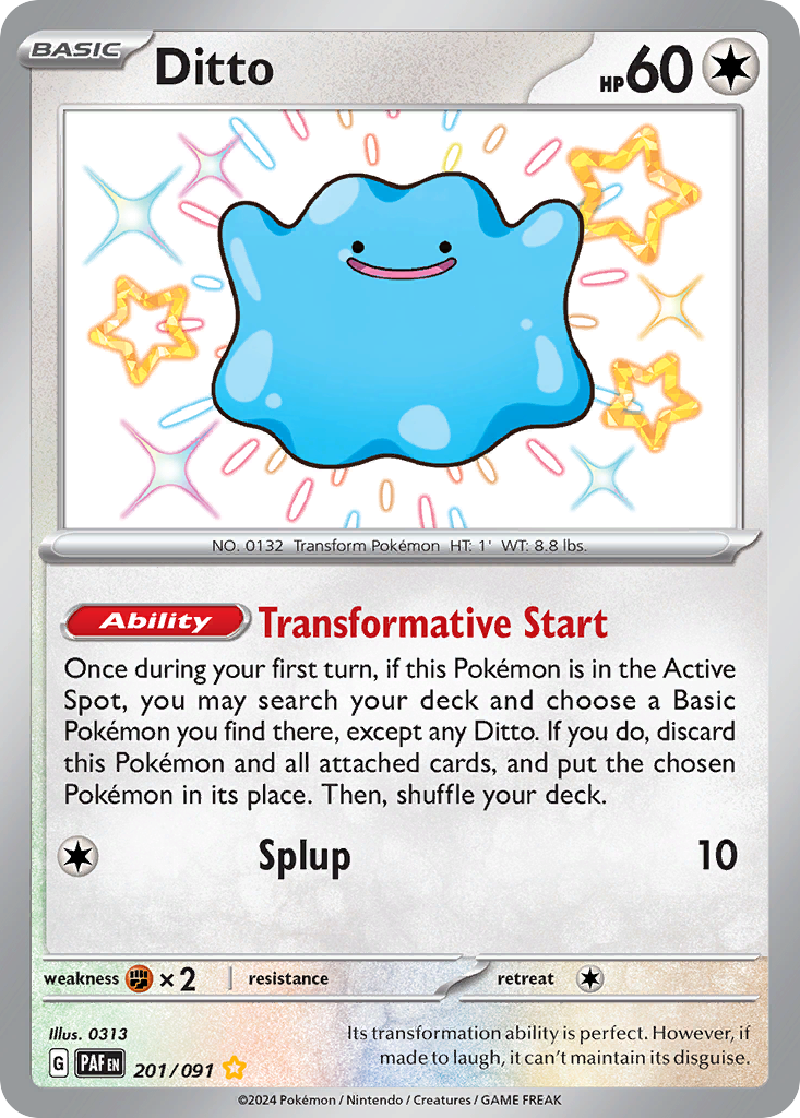 Ditto — illustrated card