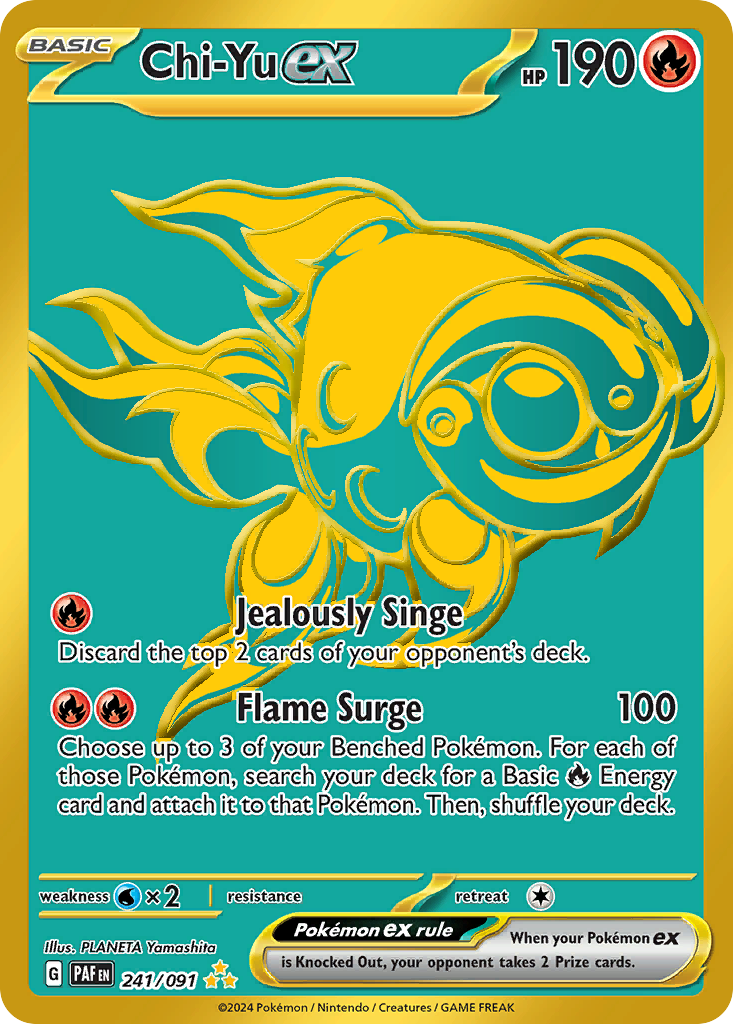 Chi-Yu ex — illustrated card