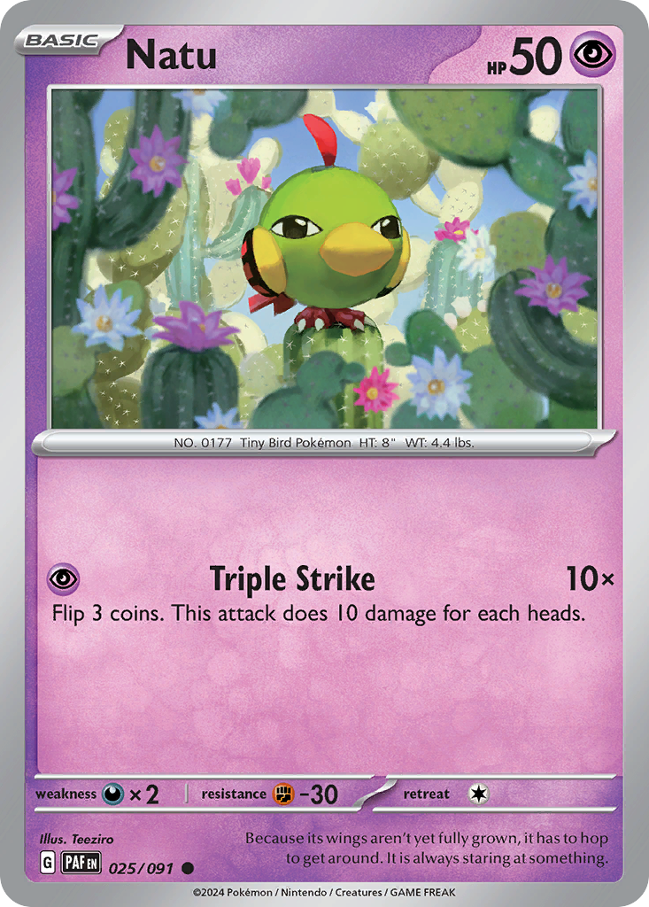 Natu — illustrated card