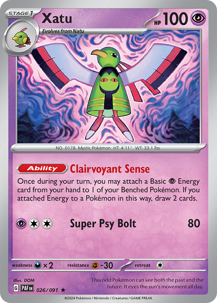 Xatu — illustrated card