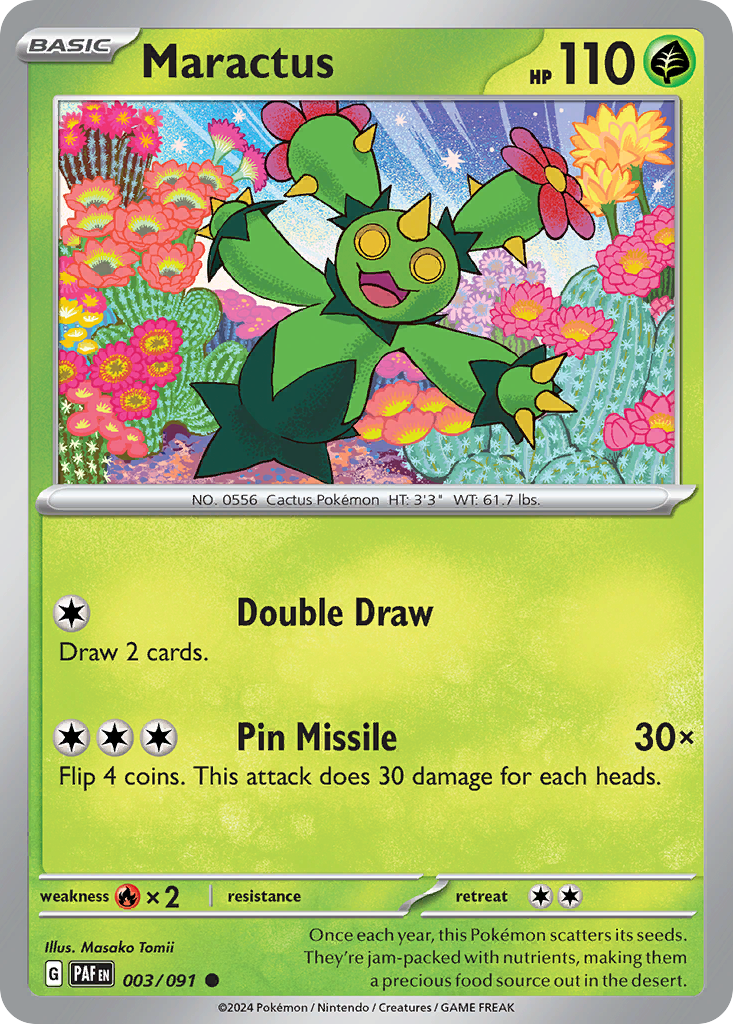 Maractus — illustrated card
