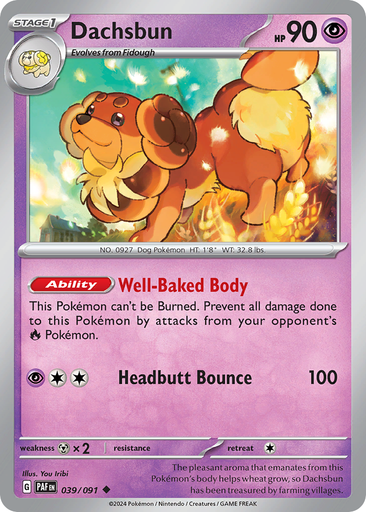 Dachsbun — illustrated card