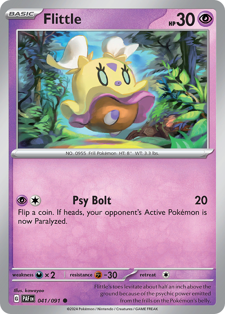 Flittle — illustrated card