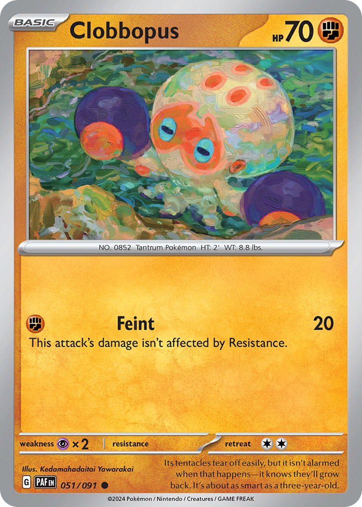 Clobbopus — illustrated card