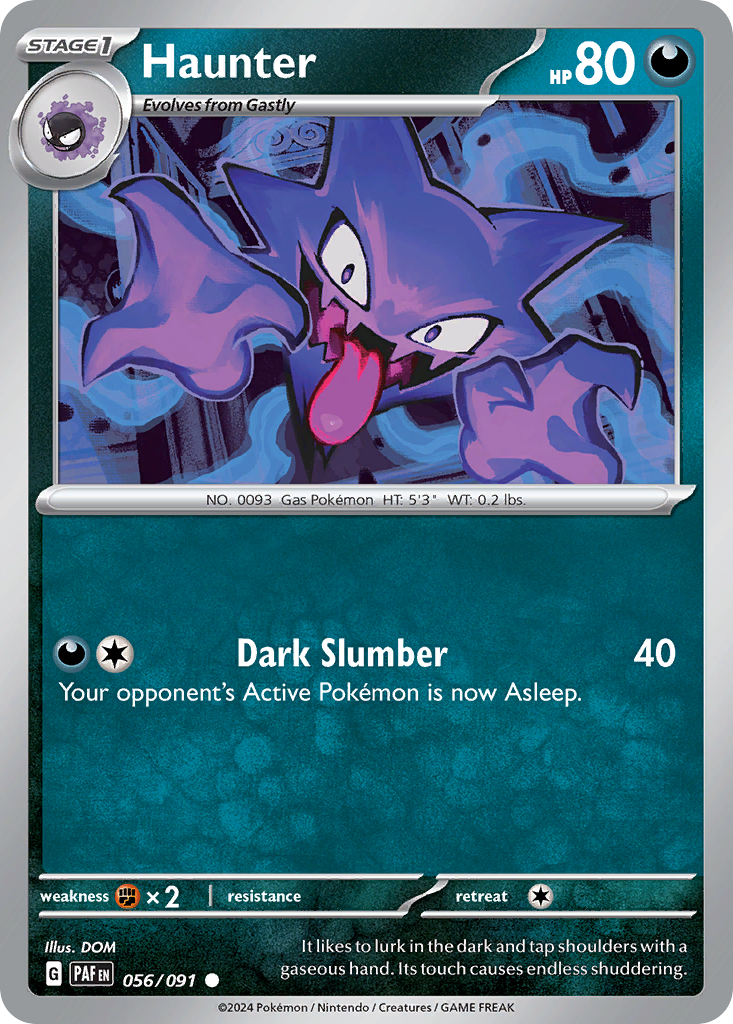 Haunter — illustrated card