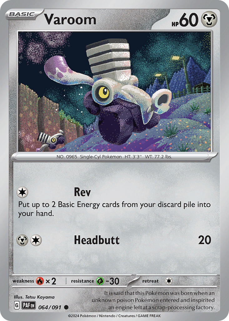 Varoom — illustrated card