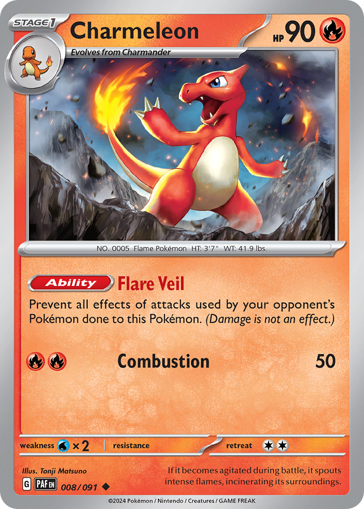 Charmeleon — illustrated card