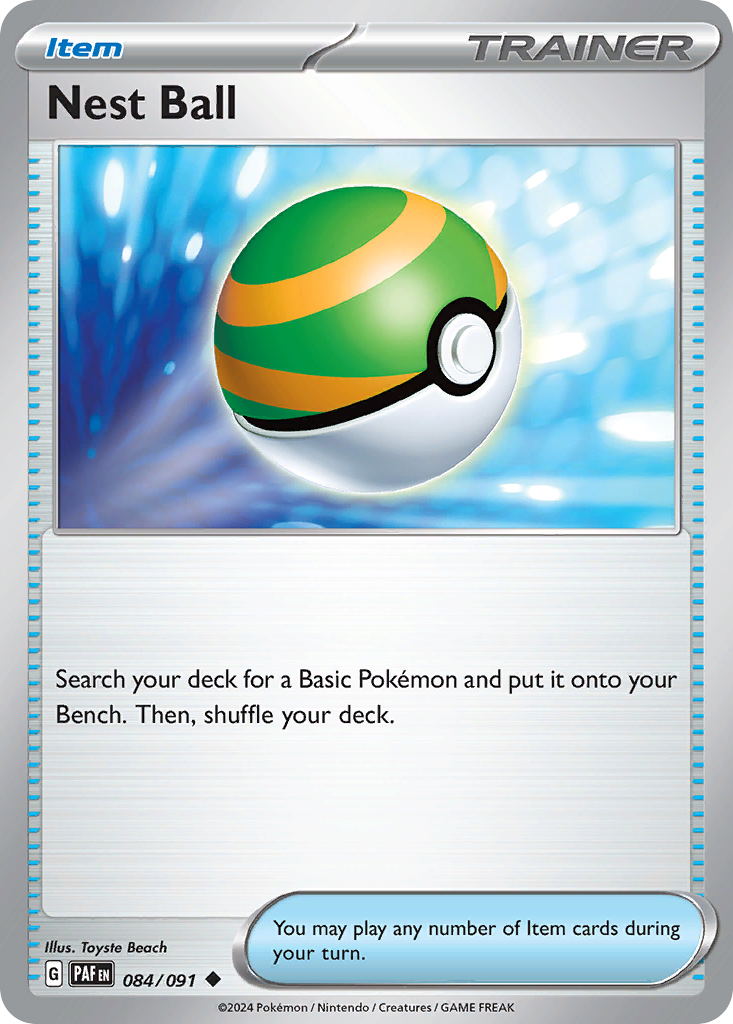 Nest Ball — illustrated card
