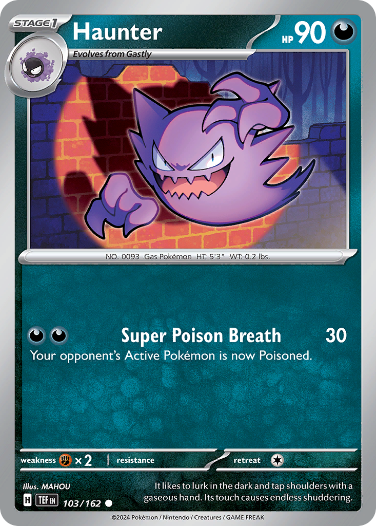 Haunter — illustrated card