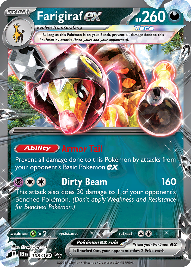 Farigiraf ex — illustrated card